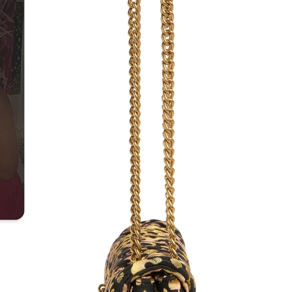 Kurt Geiger NWT Leopard Print Velvet Mini Brixton Crossbody Bag - Picture 6 of 9